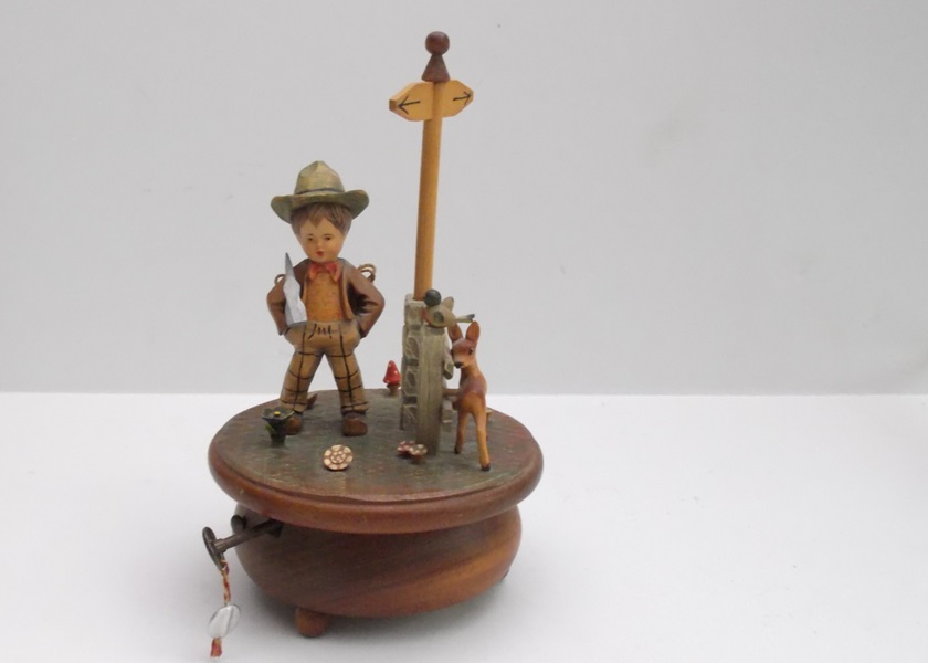 Arni Hand Carved Music Box