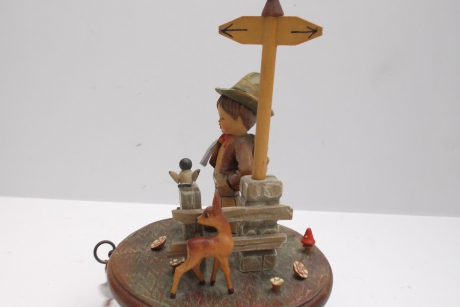 Arni Hand Carved Music Box