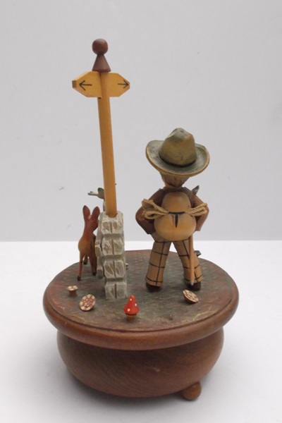 Arni Hand Carved Music Box