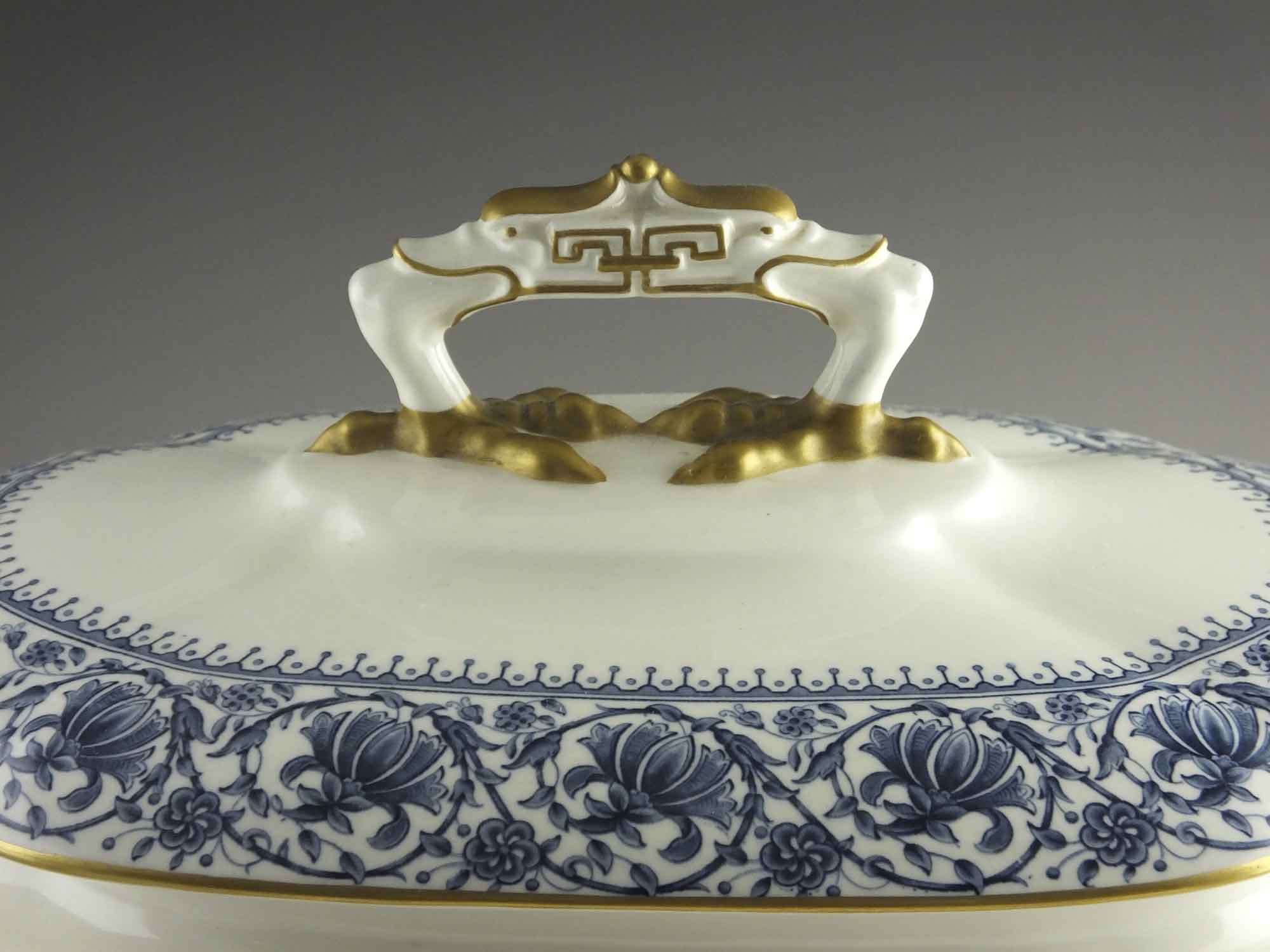 Antique Royal Worcester Soup Tureen