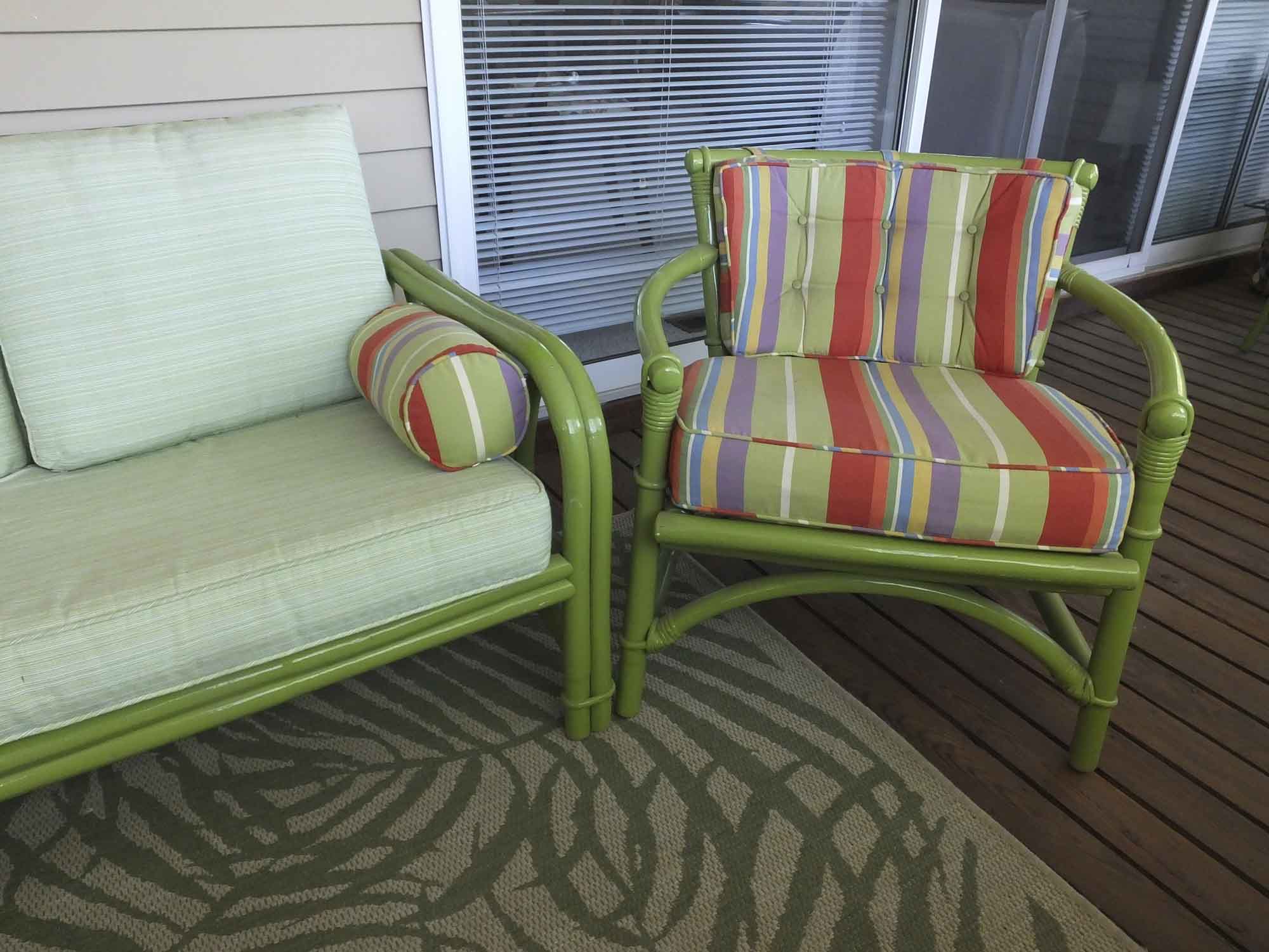 Vintage Ficks Reed Rattan Furniture Set