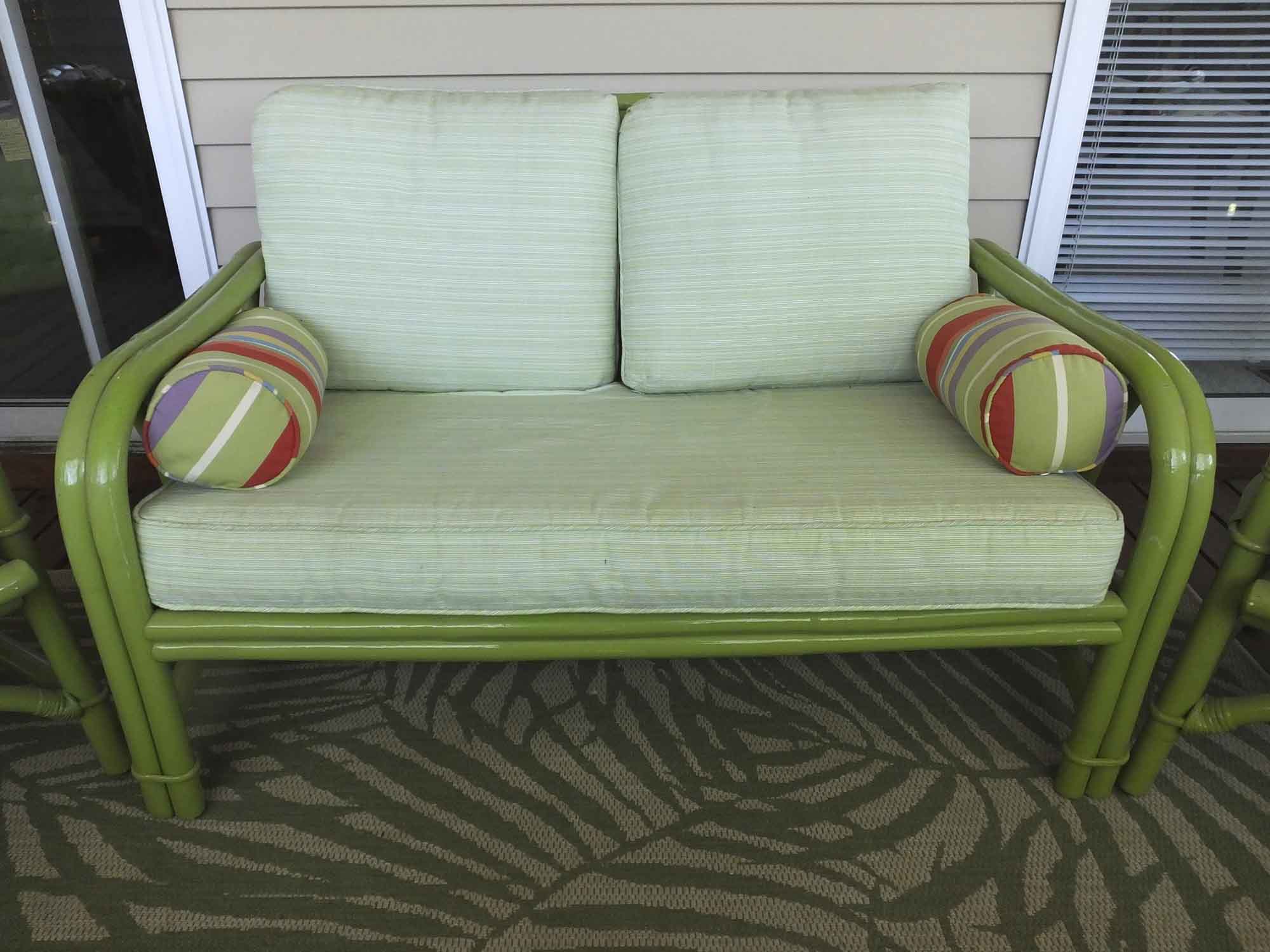 Vintage Ficks Reed Rattan Furniture Set