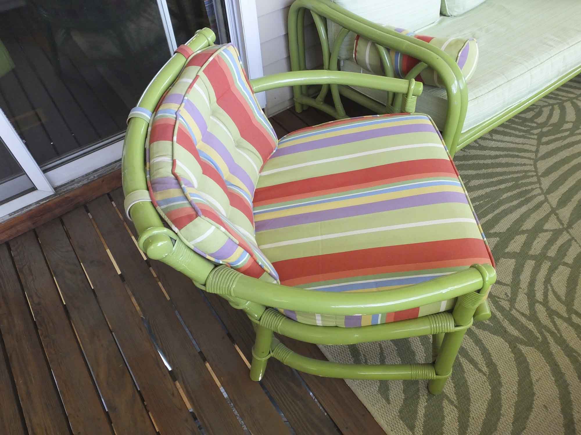 Vintage Ficks Reed Rattan Furniture Set