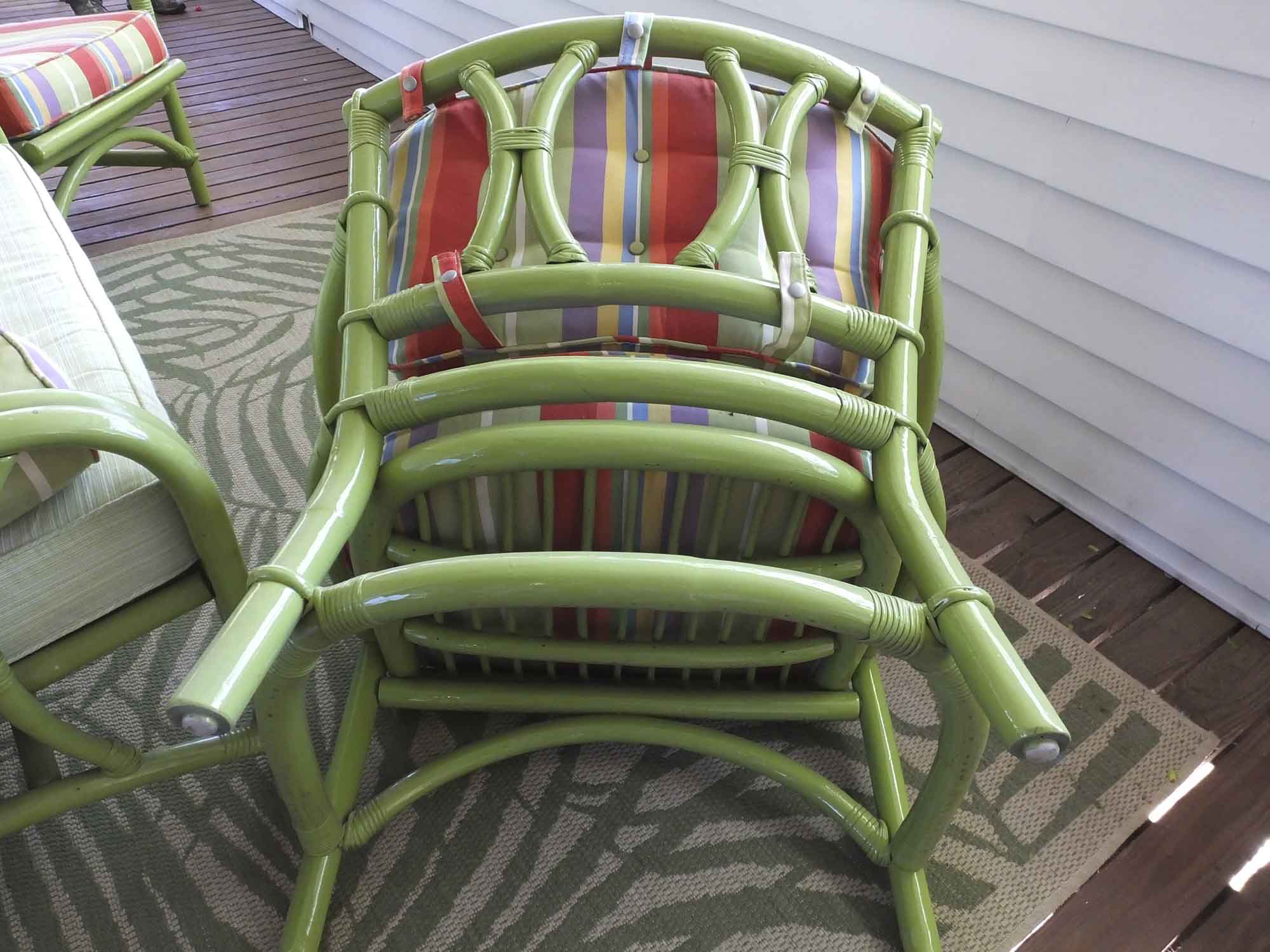 Vintage Ficks Reed Rattan Furniture Set