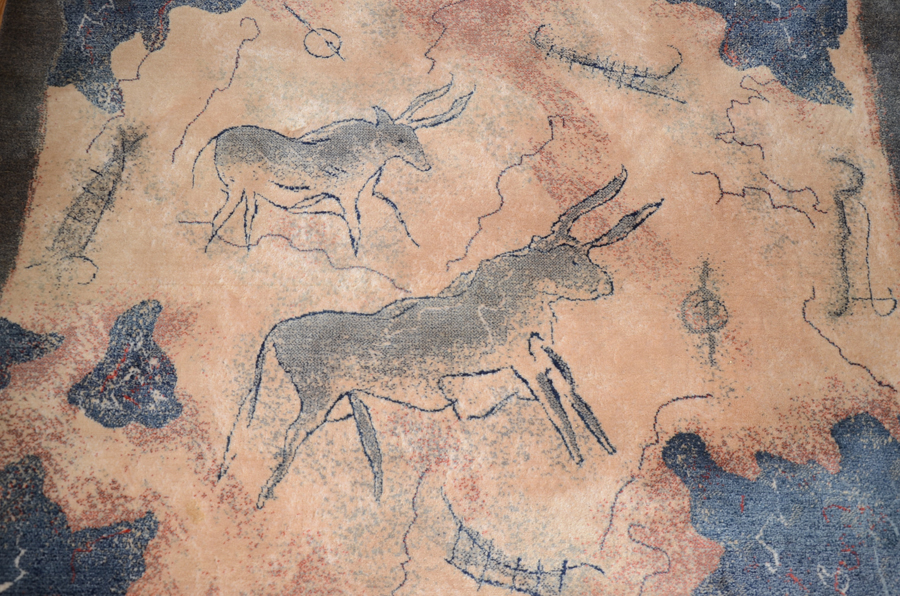 Animal Cave Painting Rug