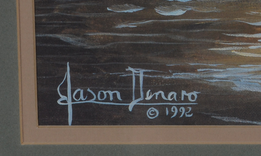 Jason Denaro Oil on Canvas "#12 Augusta National"