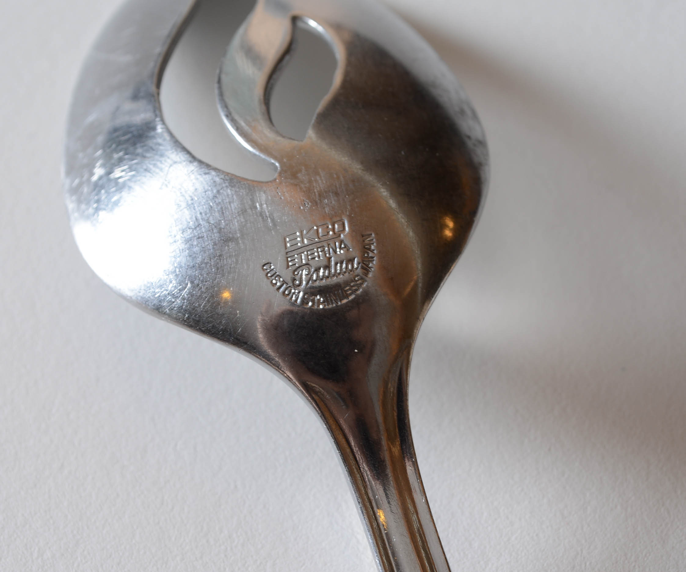 Ekco Stainless Steel Flatware Set in the Olaf Pattern