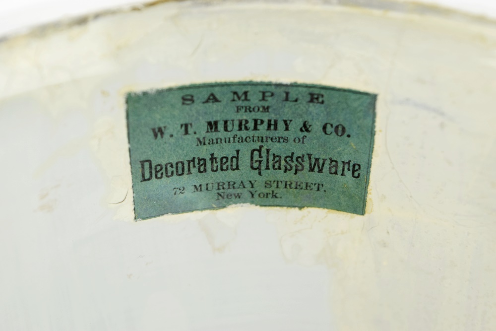 Pre-Prohibition Christian Moerlein Salesman's Sample Glass Mug