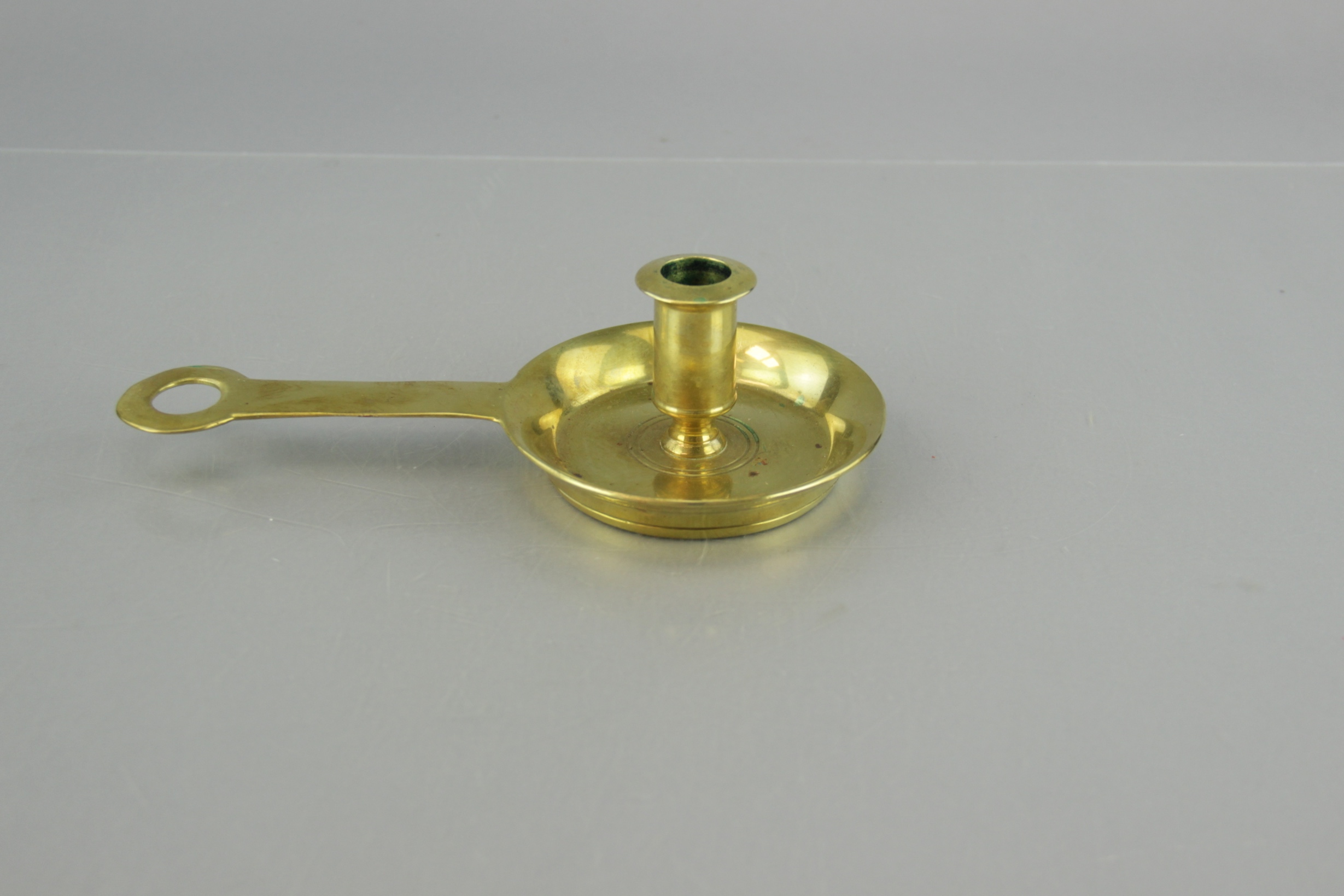 Five Brass Candlestick Holders