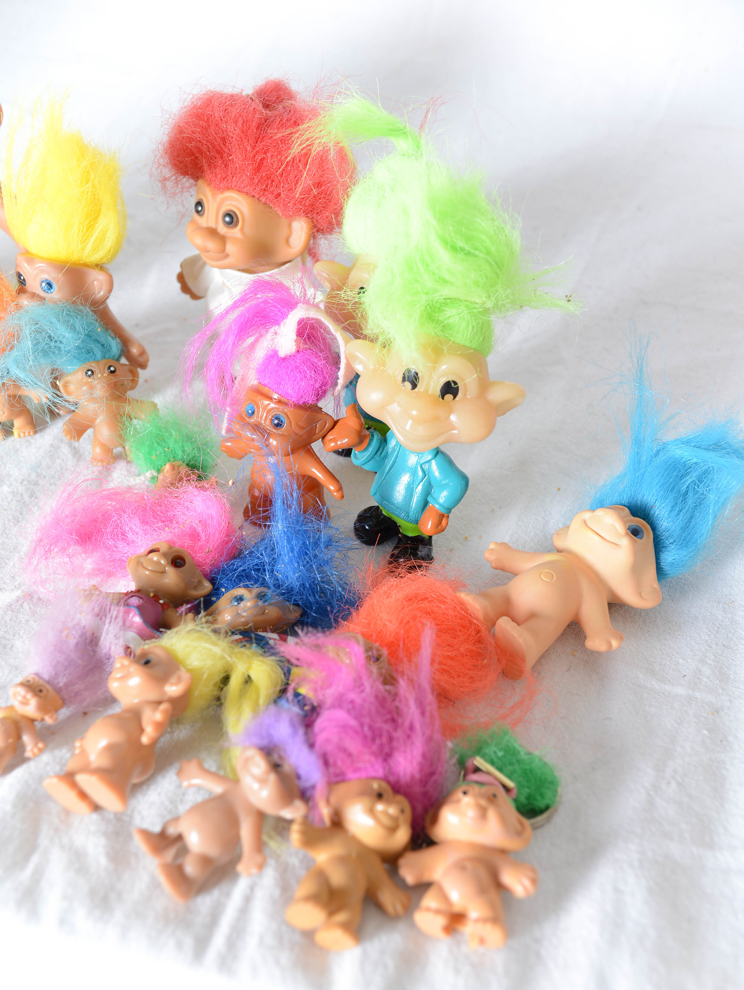 A Vintage Troll Doll Collection