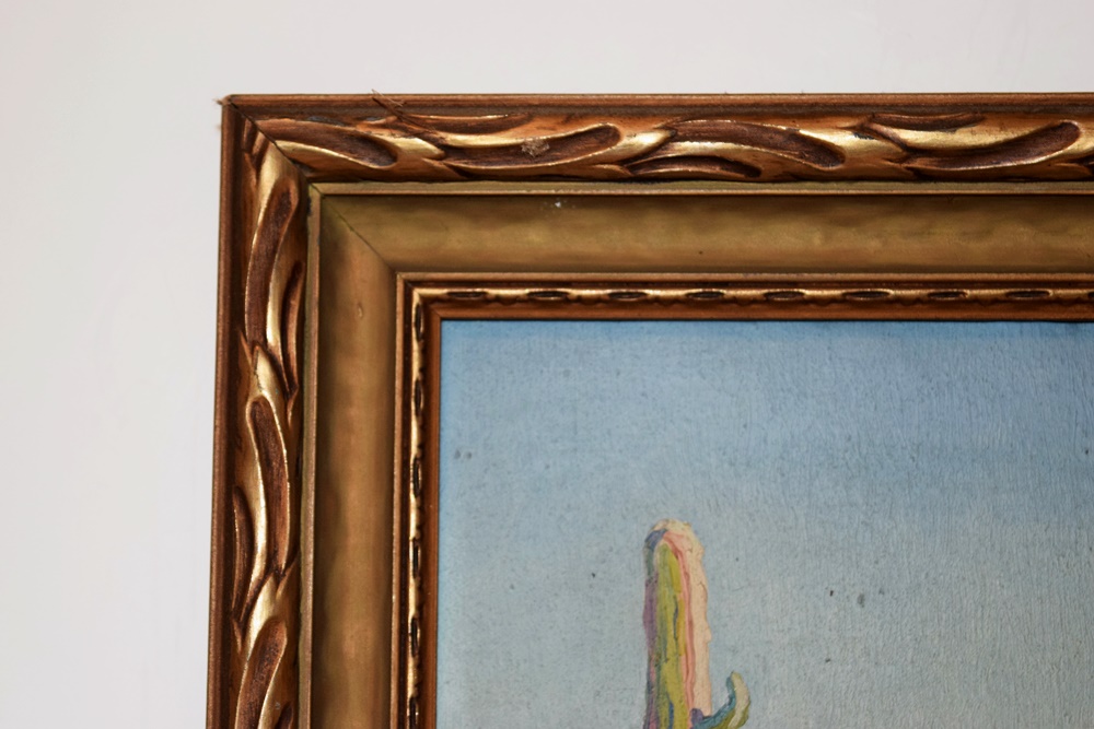 Original Circa 1910 Oil Painting by Orra L. Beane