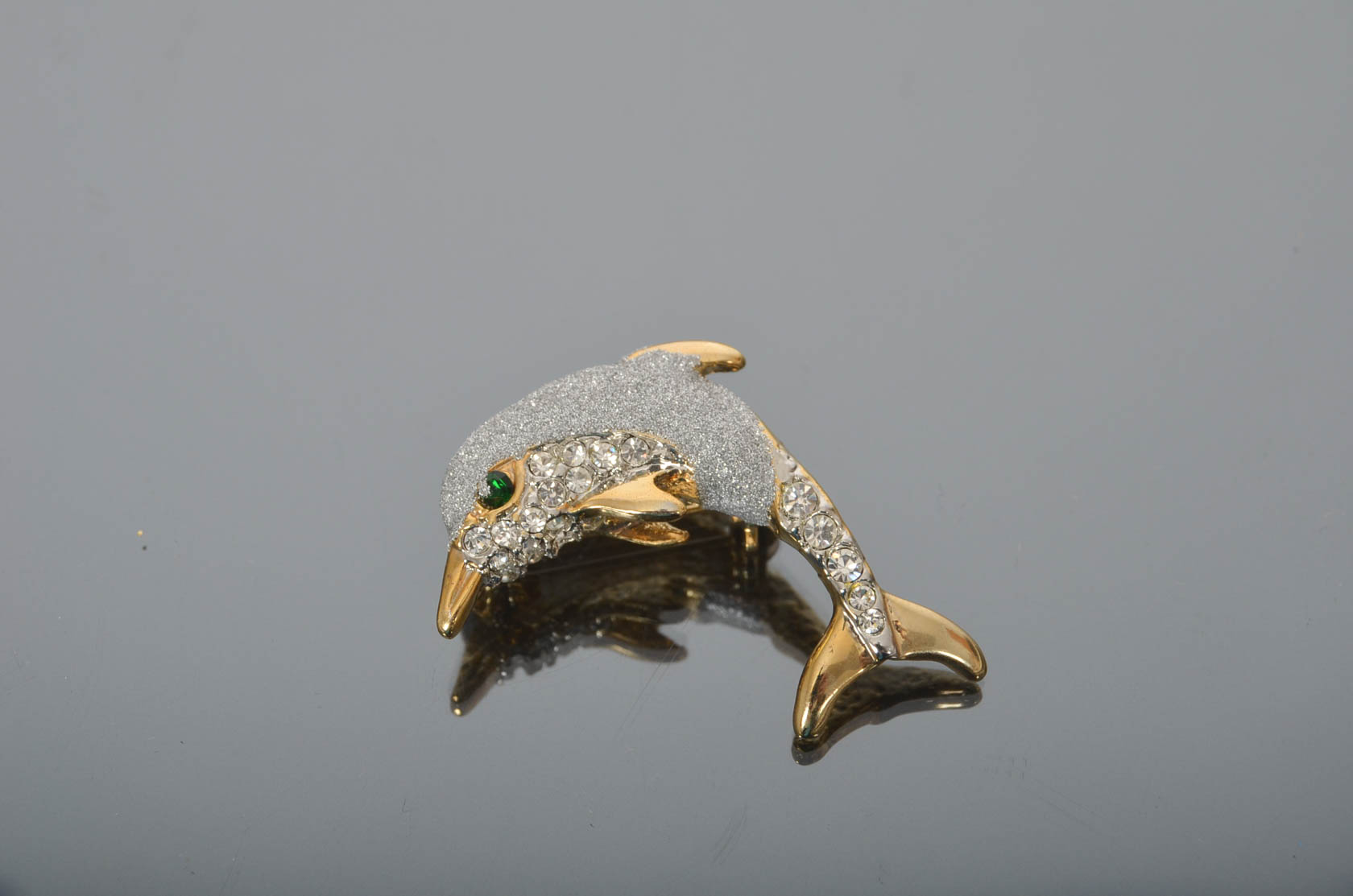 Trio of Vintage Dolphin Brooches