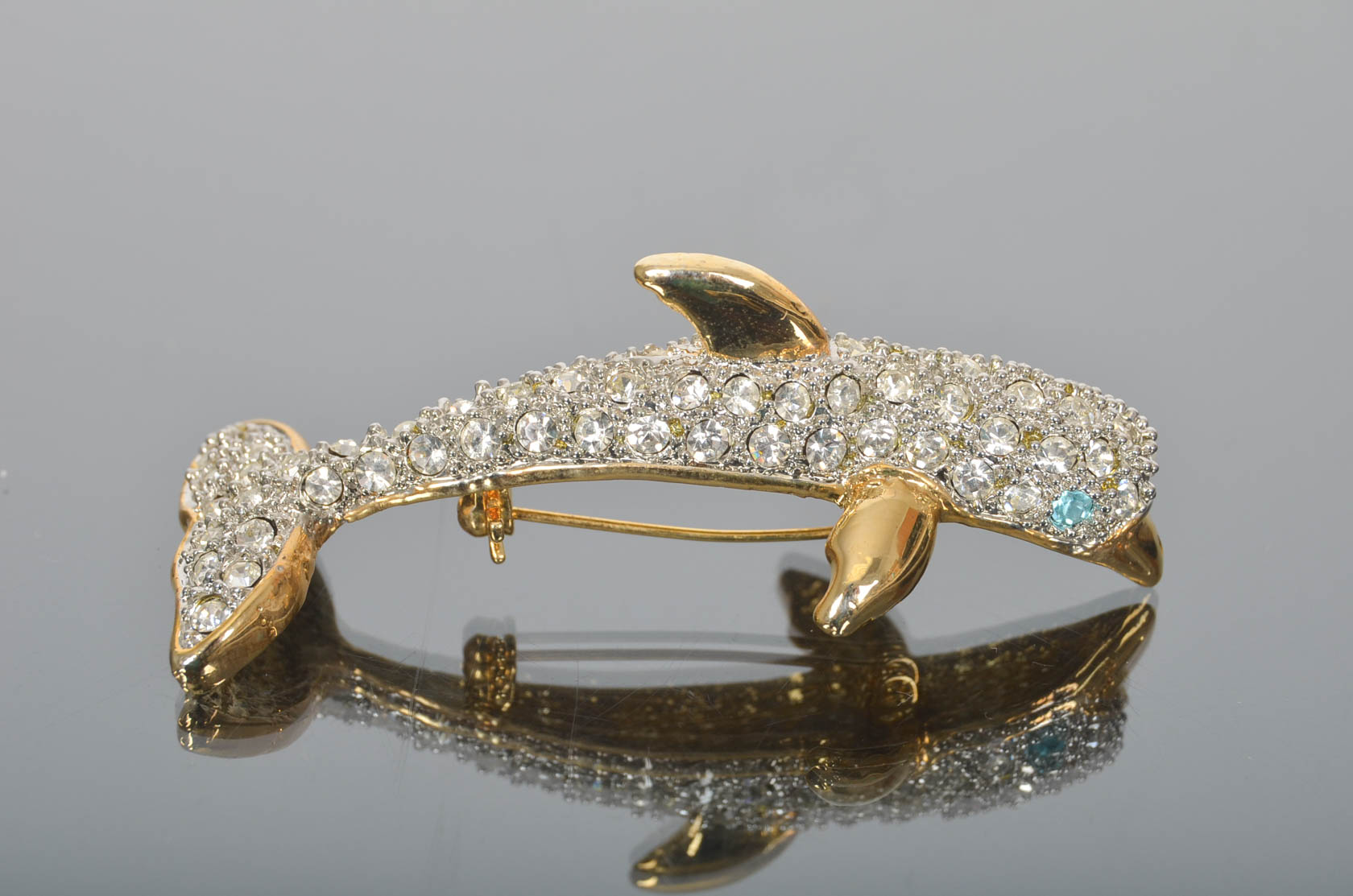 Trio of Vintage Dolphin Brooches