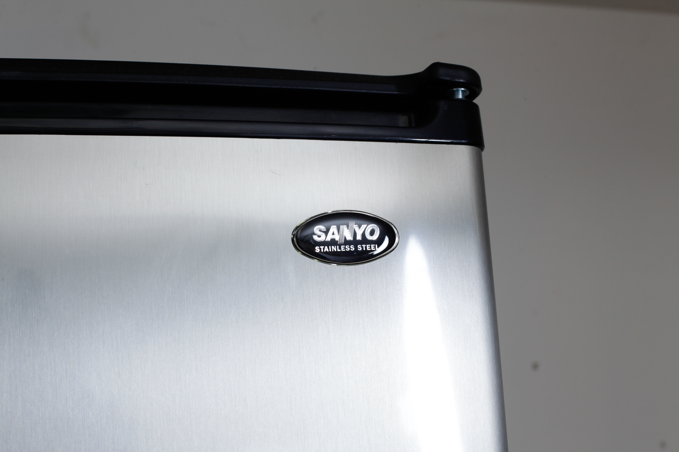 Sanyo Stainless Steel Mini Fridge