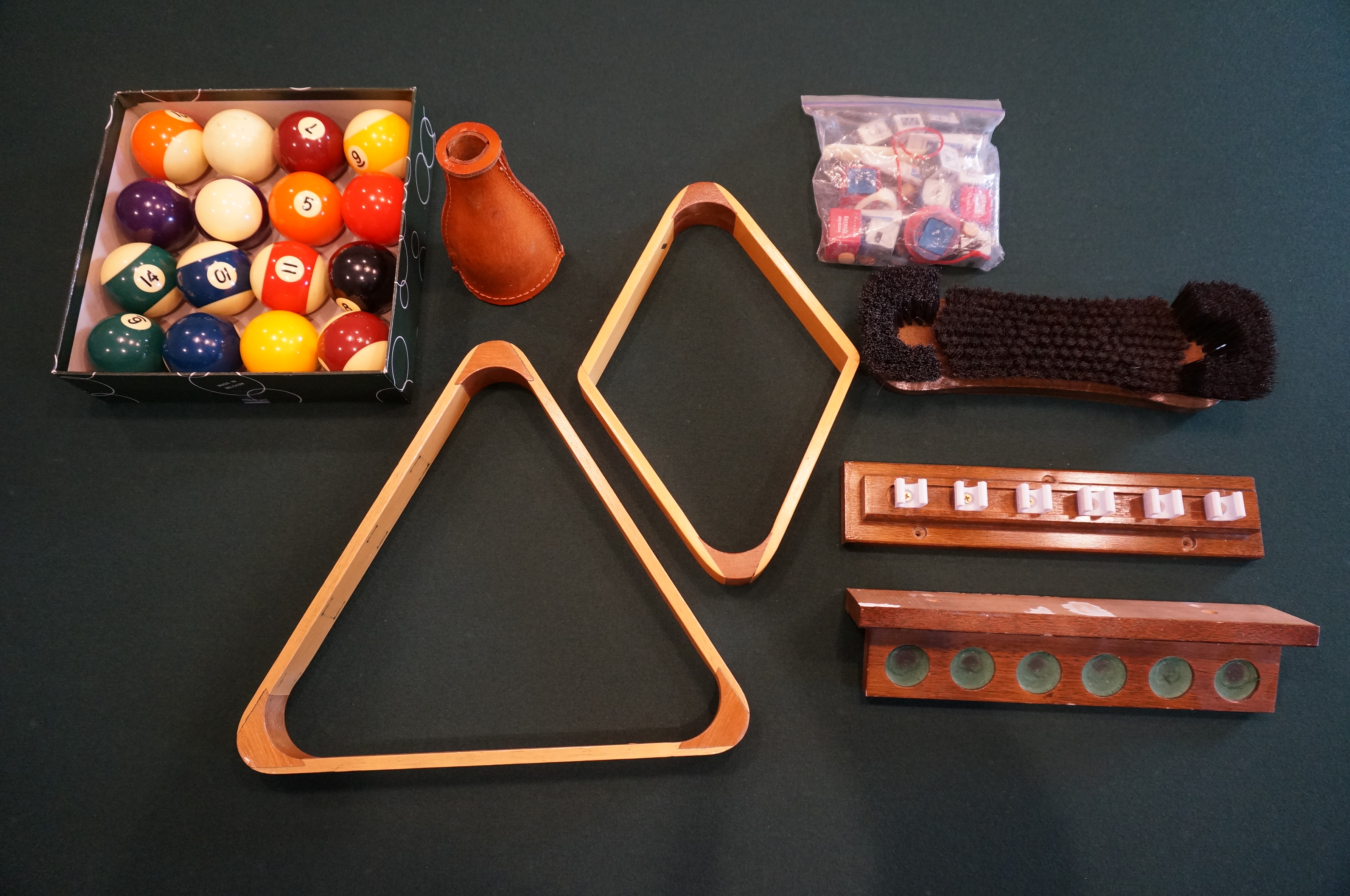 Gandy Pool Table and Accessories