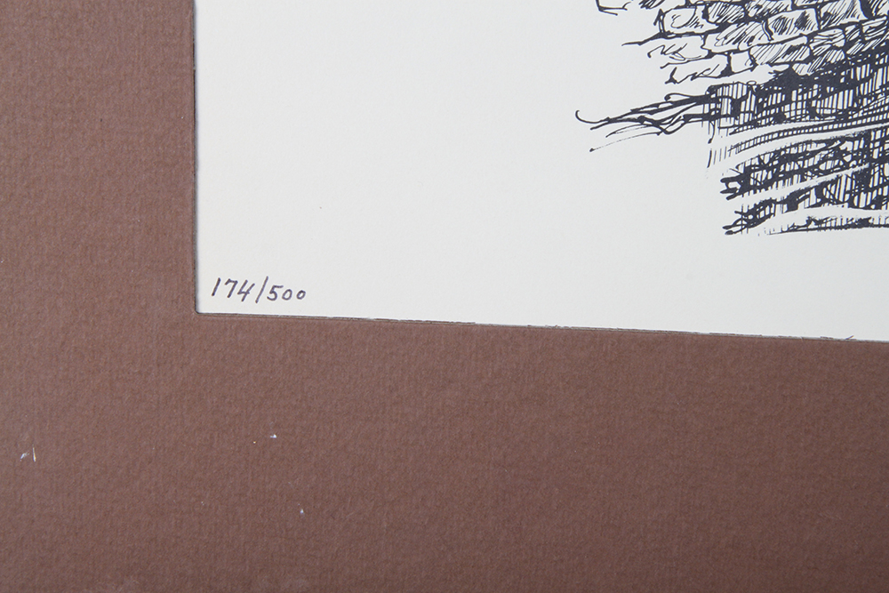 Joe Rigsby Lithograph of Maker's Mark Distillery Store