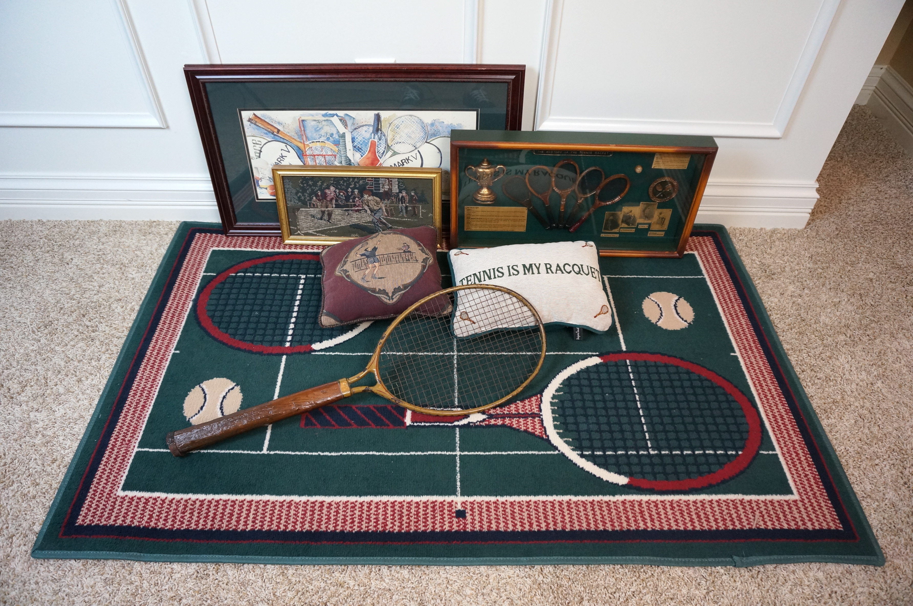 Tennis-Themed Home Decor