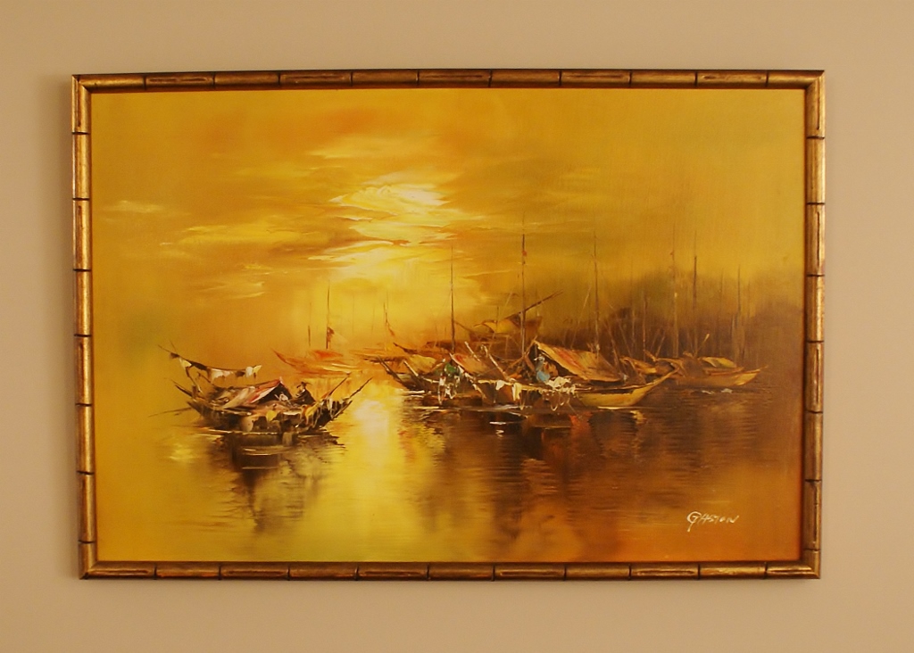 Gaston Oil On Canvas Painting