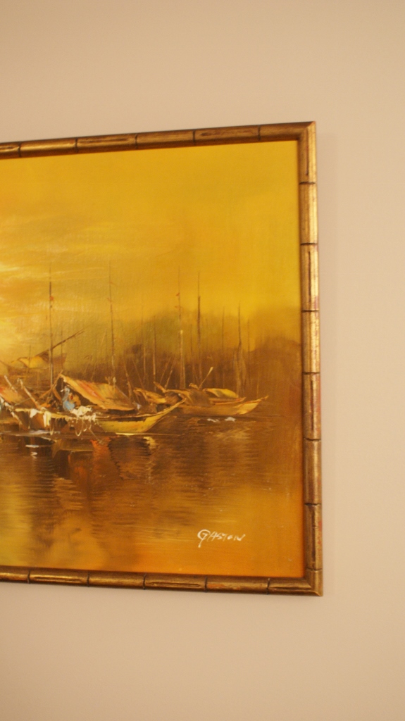 Gaston Oil On Canvas Painting