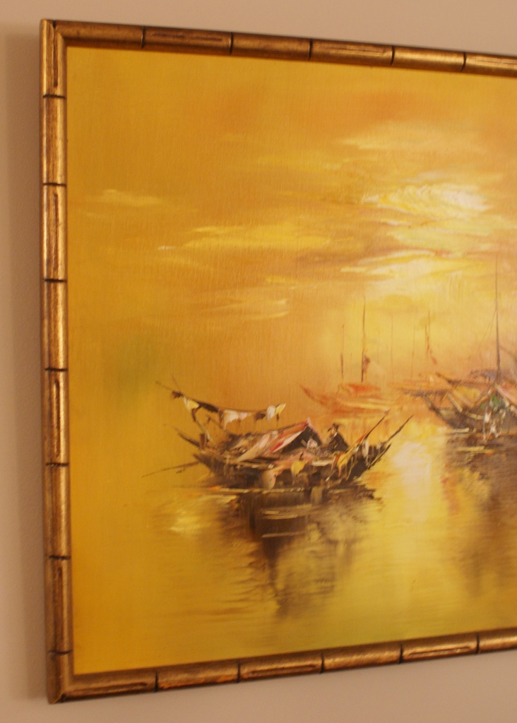 Gaston Oil On Canvas Painting