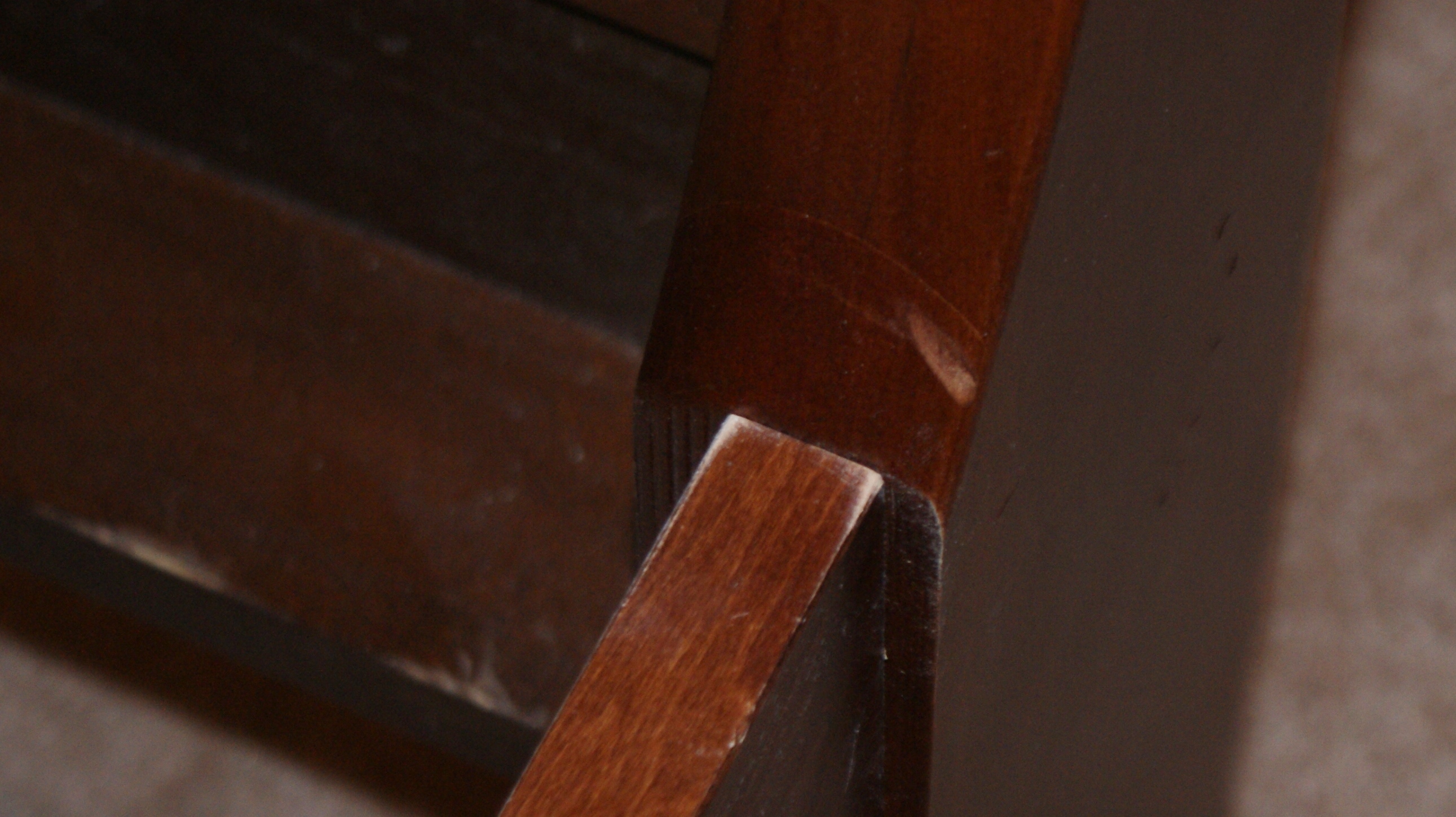 Solid Cherry Stanley Sleigh Bed