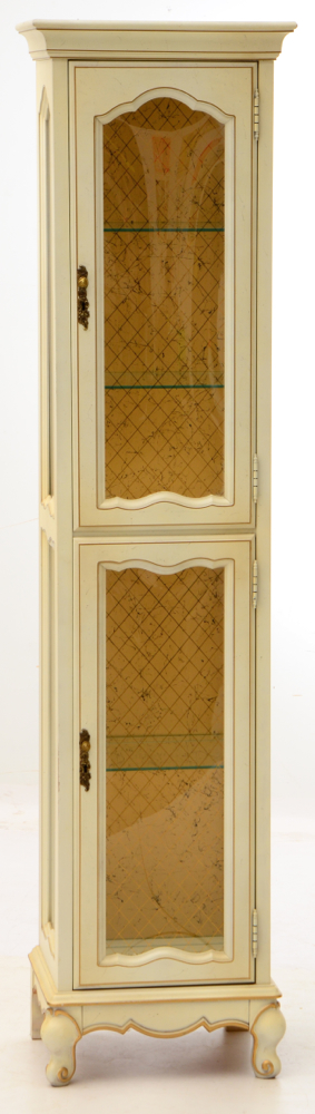 Pair of French Provincial Display Cabinets