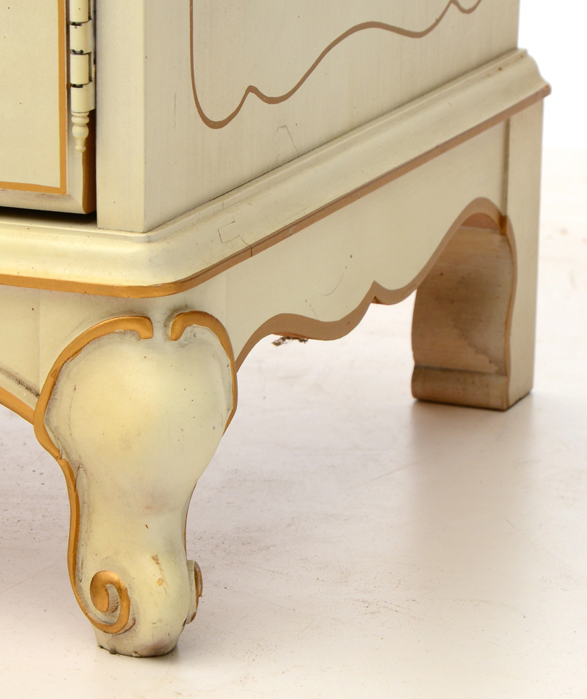 Pair of French Provincial Display Cabinets