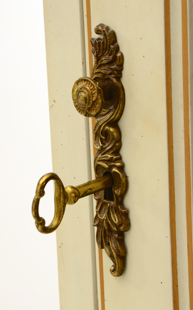 Pair of French Provincial Display Cabinets