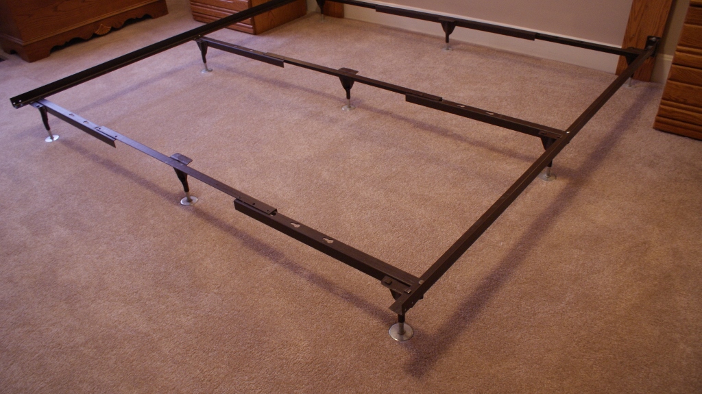 King Size Vintage Solid Oak Bed