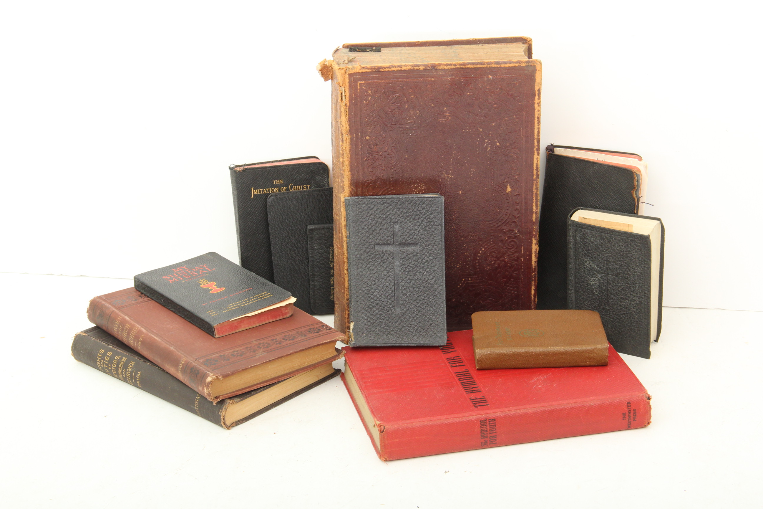 Collection of Vintage and Antique Religious Books