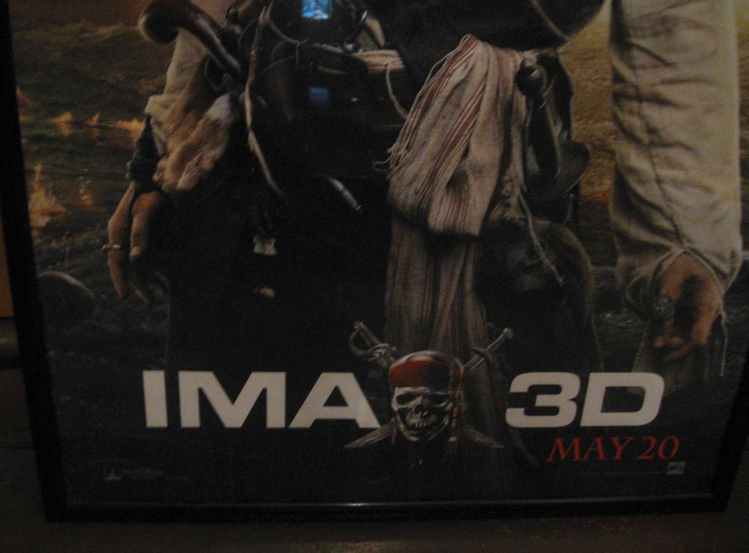 "Captain Jack Sparrow" IMAX Version Official Movie Poster