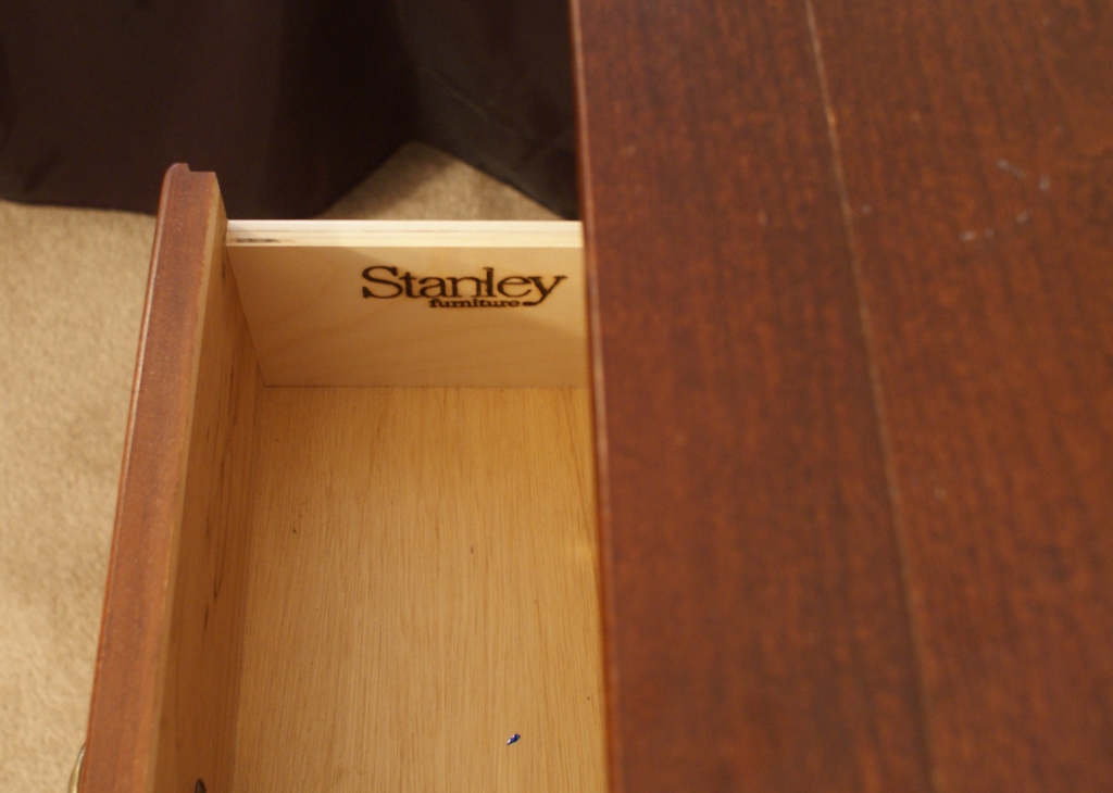 Stanley Solid Cherry Nightstand