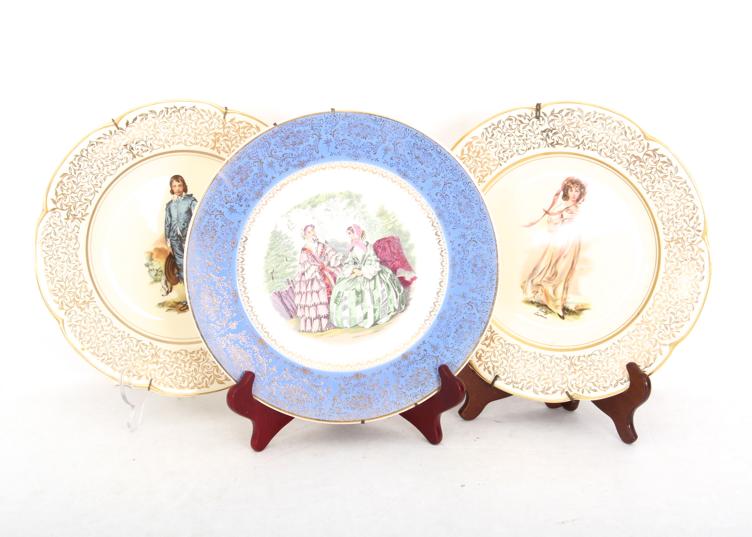 Vintage Decorative Porcelain Plates