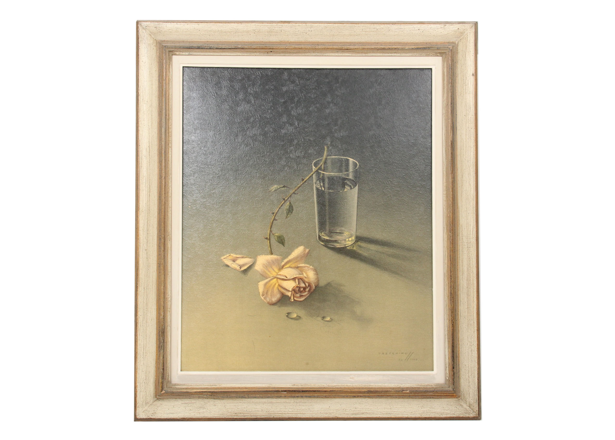 Tretchikoff Painting Titled, "The Weeping Rose"