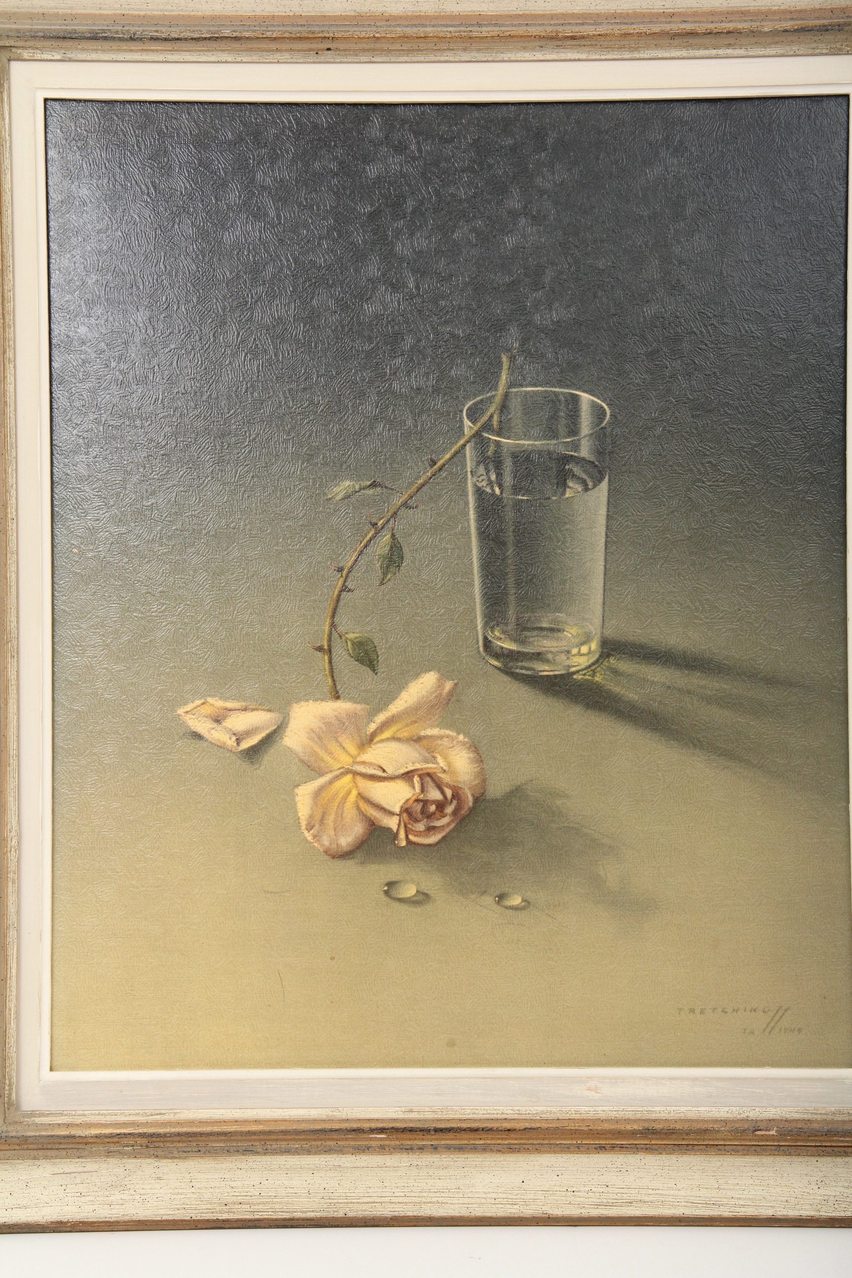 Tretchikoff Painting Titled, "The Weeping Rose"