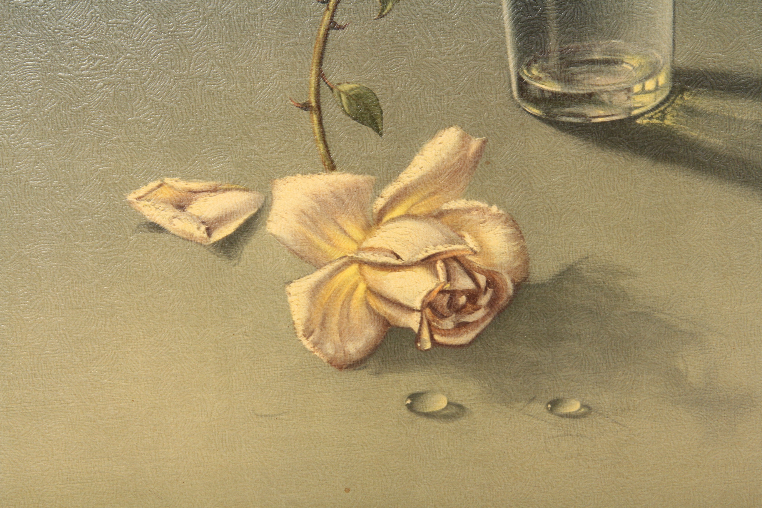 Tretchikoff Painting Titled, "The Weeping Rose"