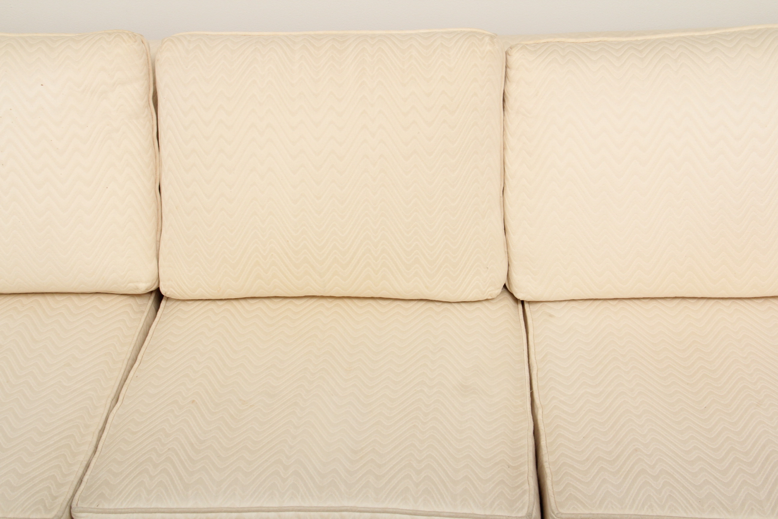 Upholstered Ivory Couch