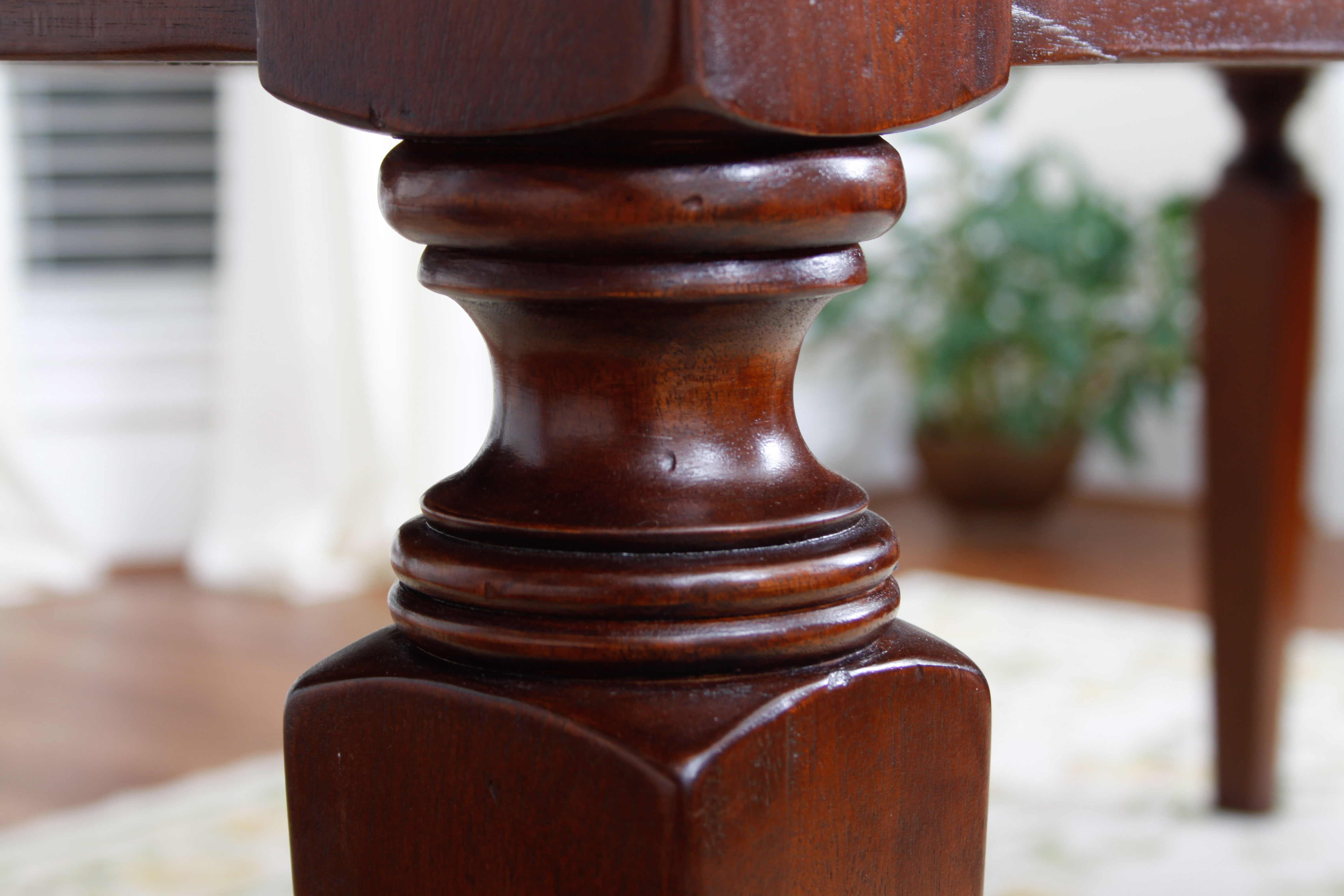 South Cone Trading Co. Walnut Dining Table