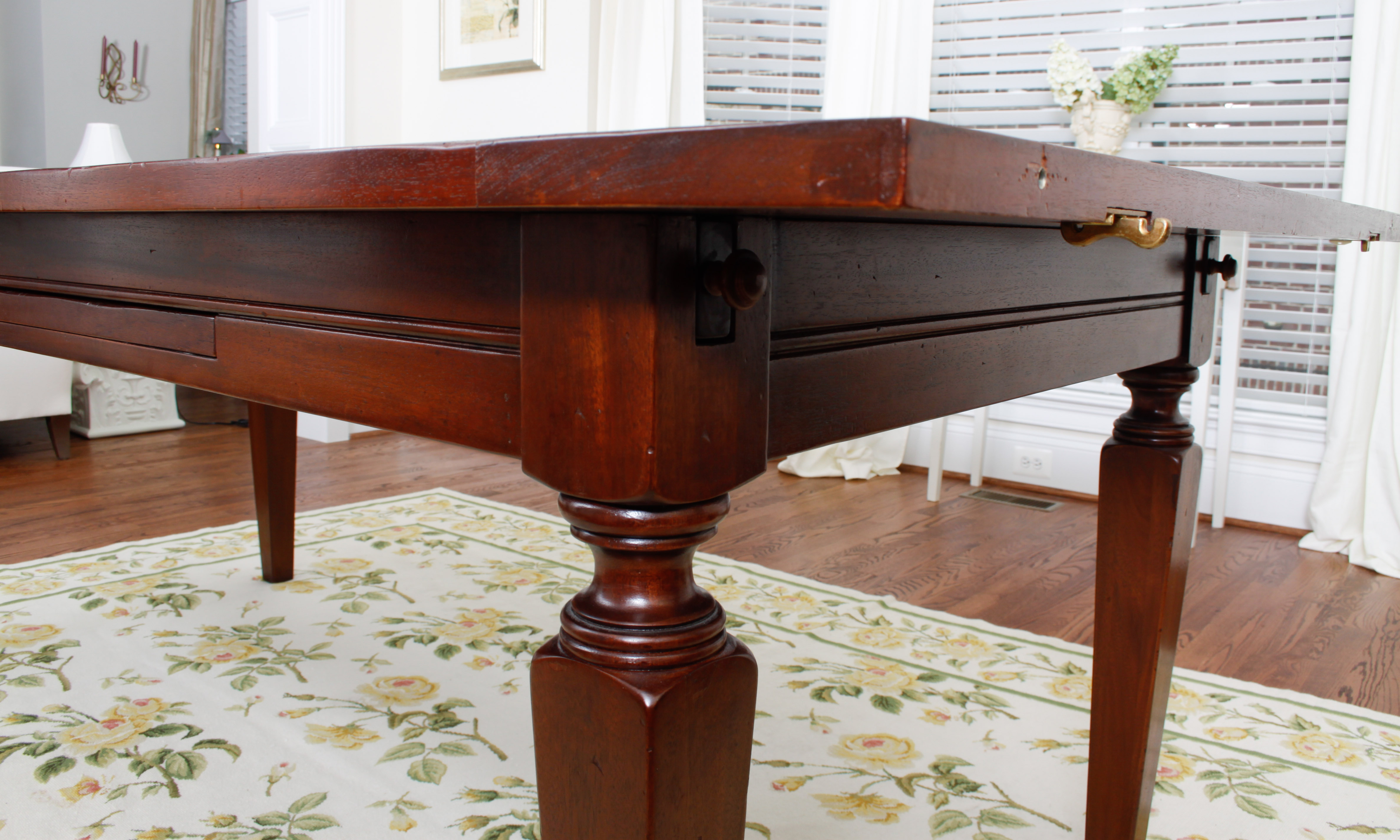 South Cone Trading Co. Walnut Dining Table