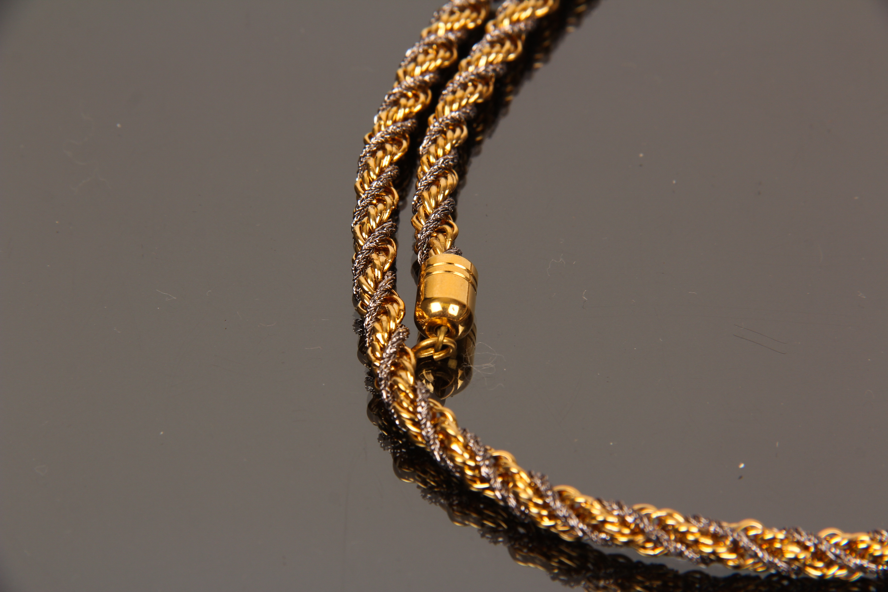 Gift Lot of Gold and Silver Rope Necklaces