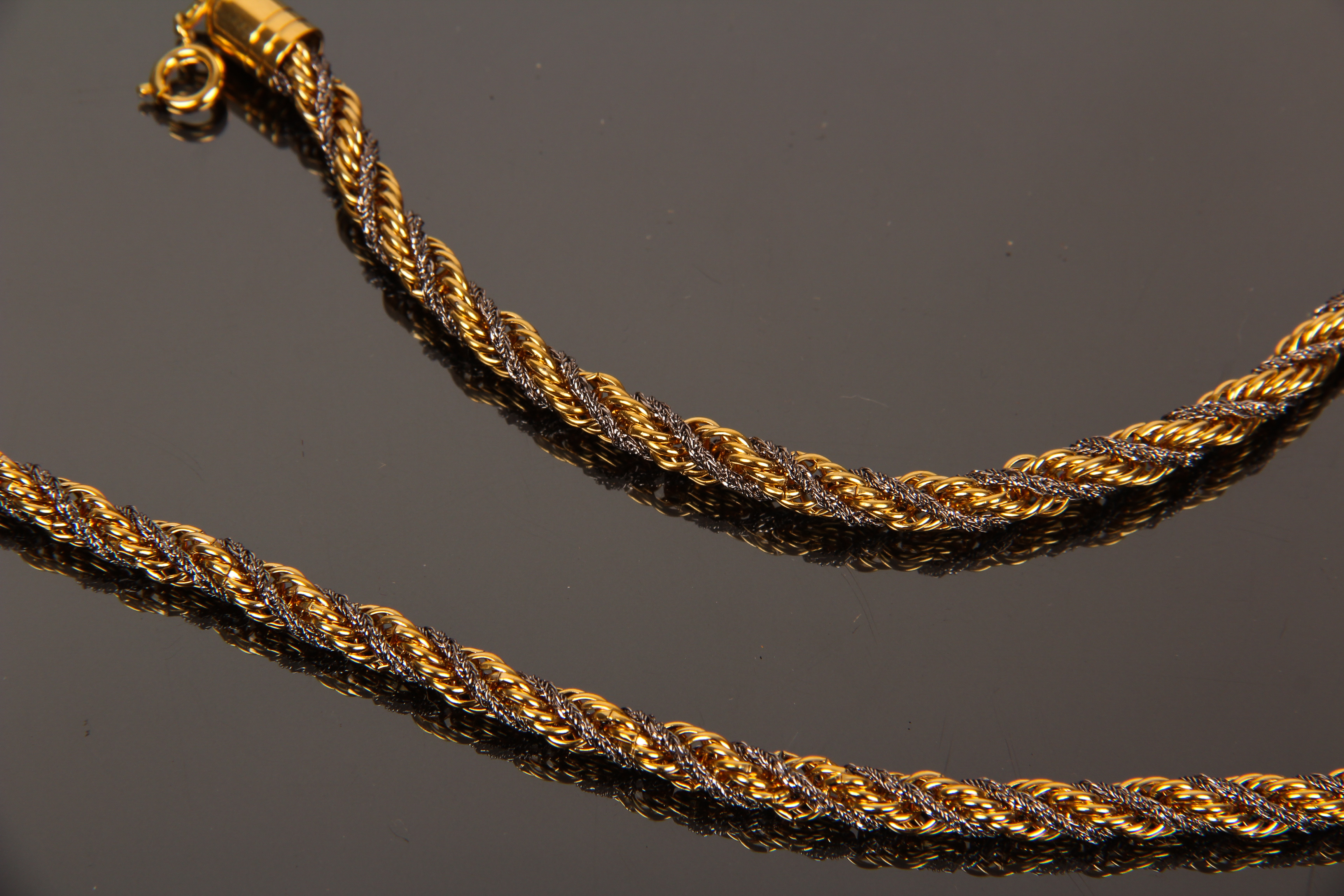 Vintage Rope Necklace and Bracelet