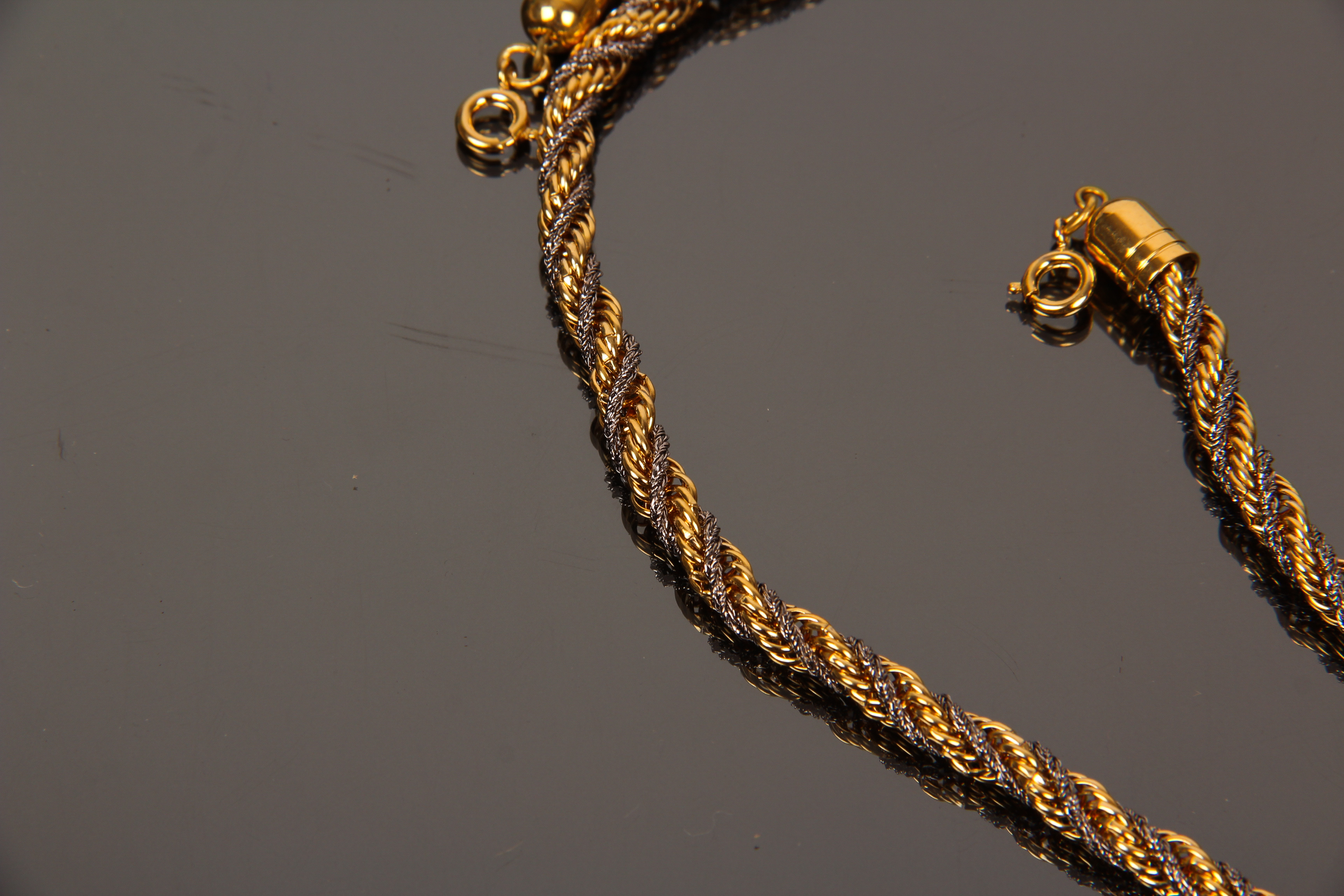 Vintage Rope Necklace and Bracelet