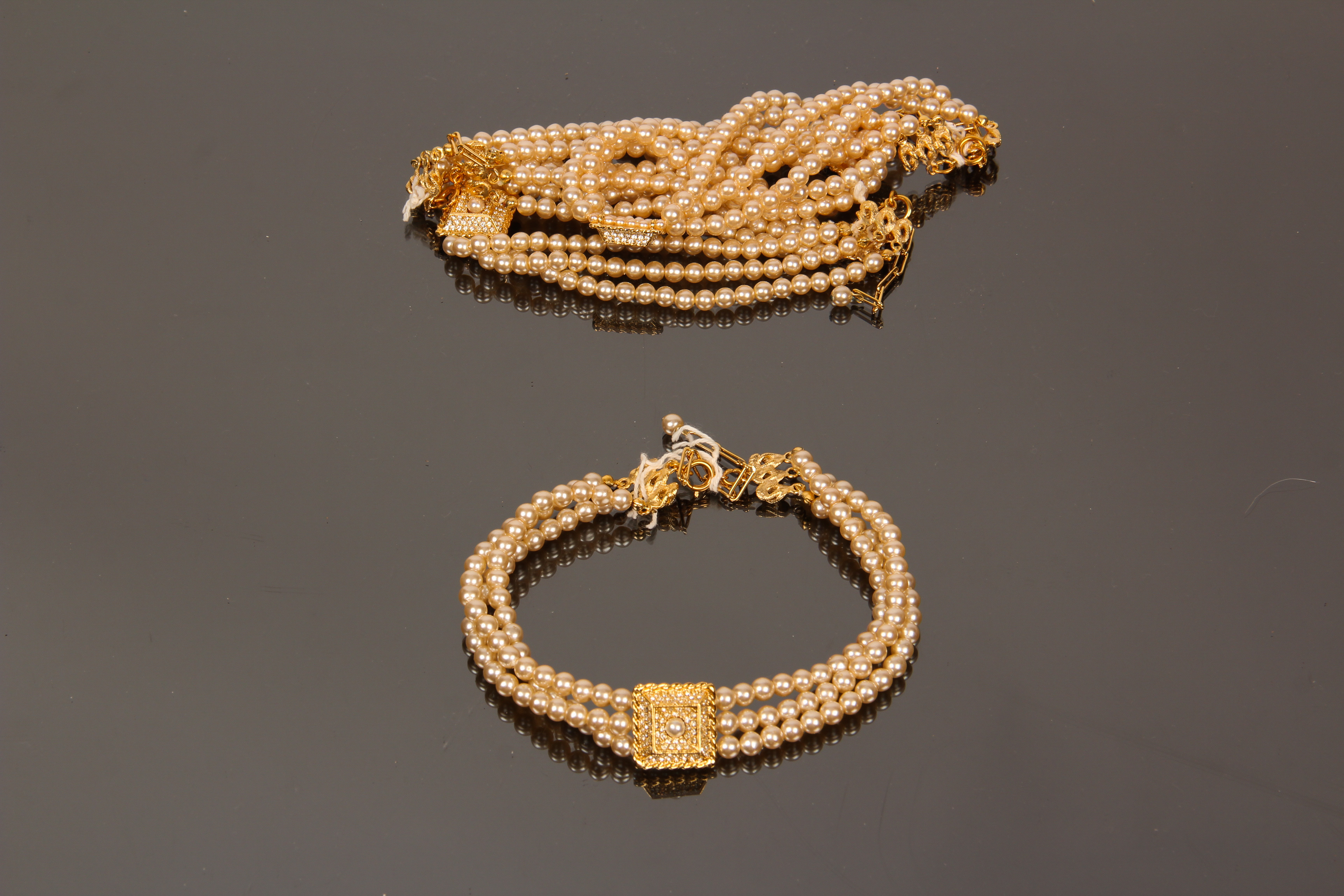 Wedding Set of Vintage Fashion Necklaces