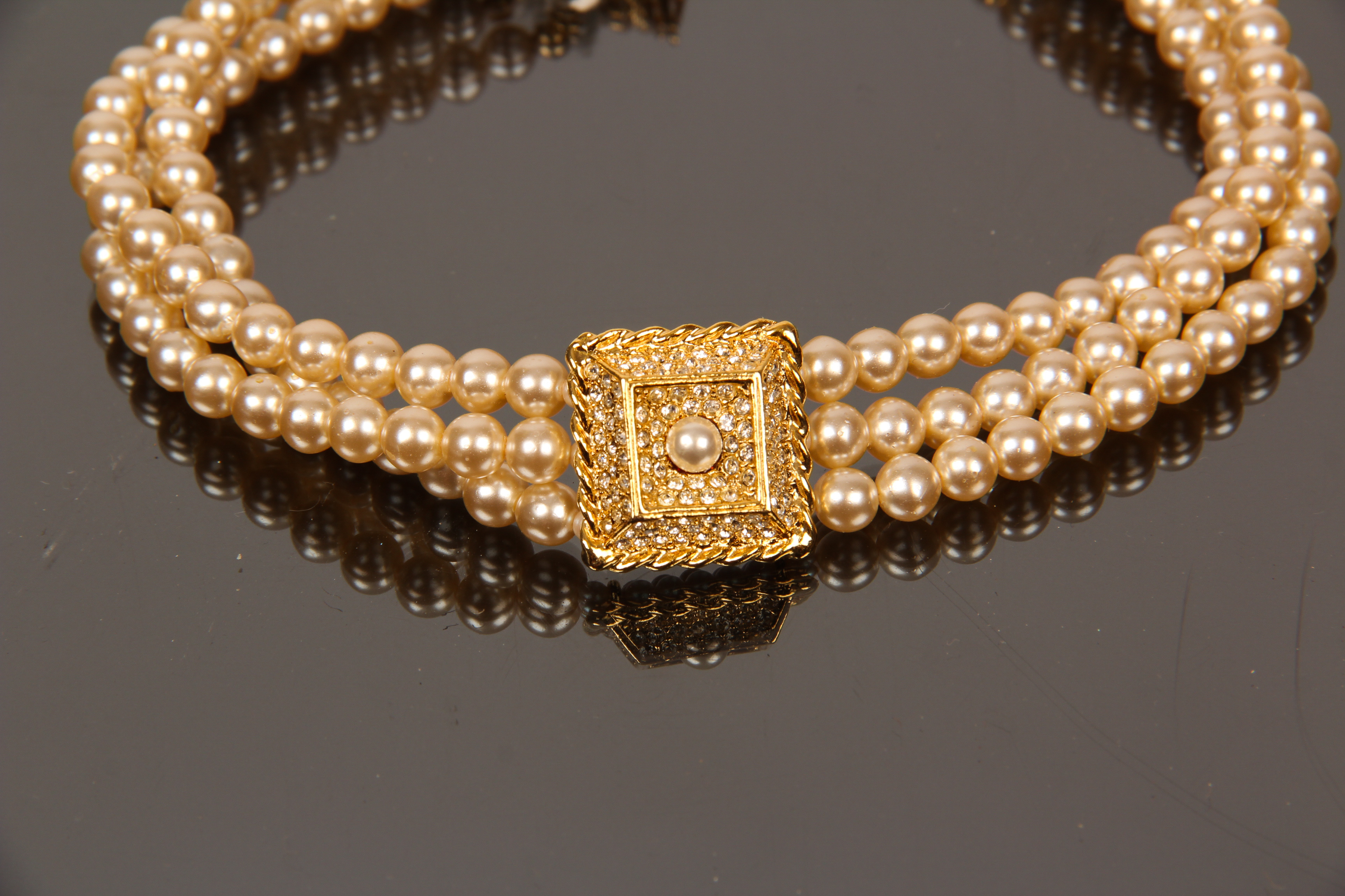 Wedding Set of Vintage Fashion Necklaces