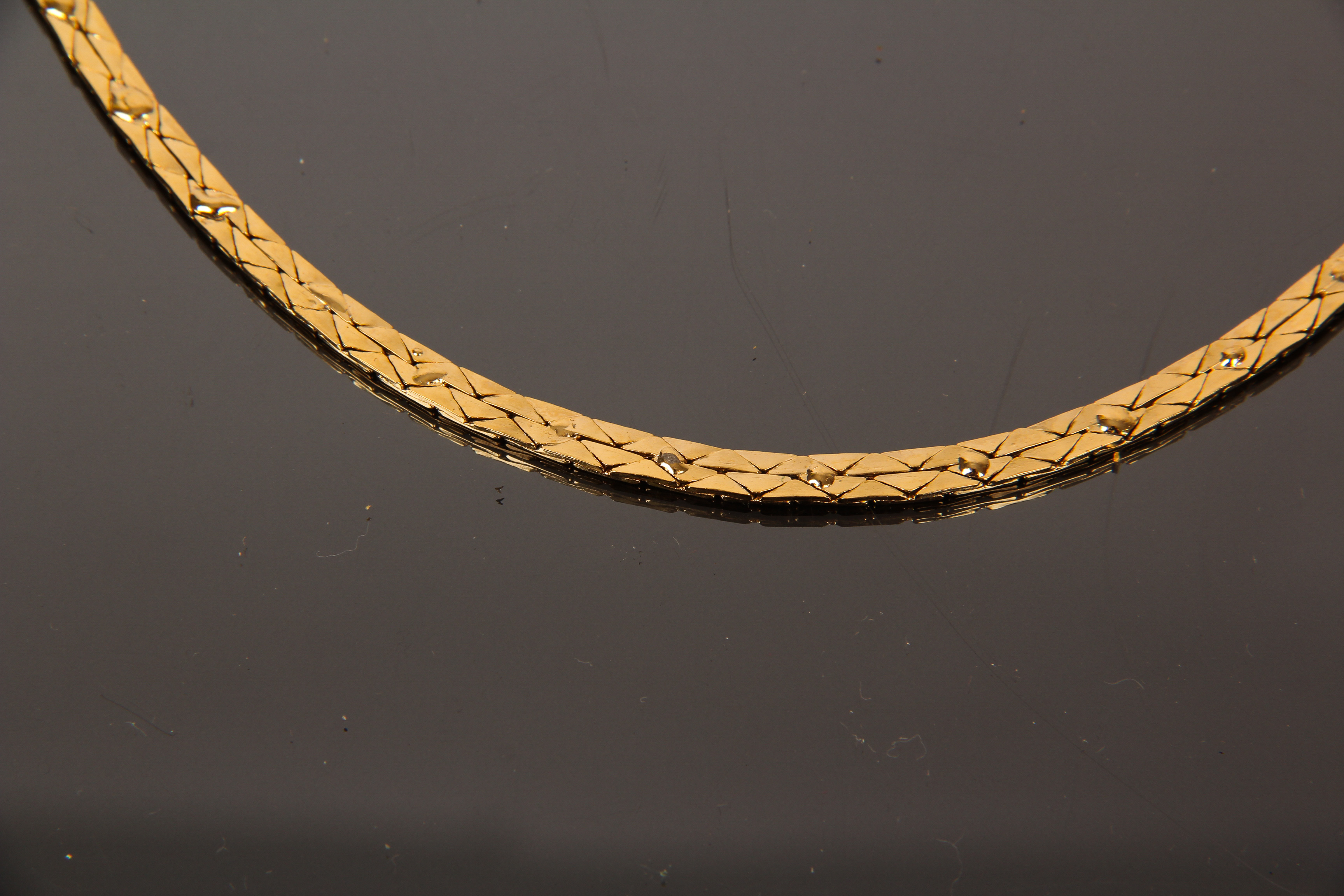 Assortment of Vintage Gold Tone Fashion Necklaces