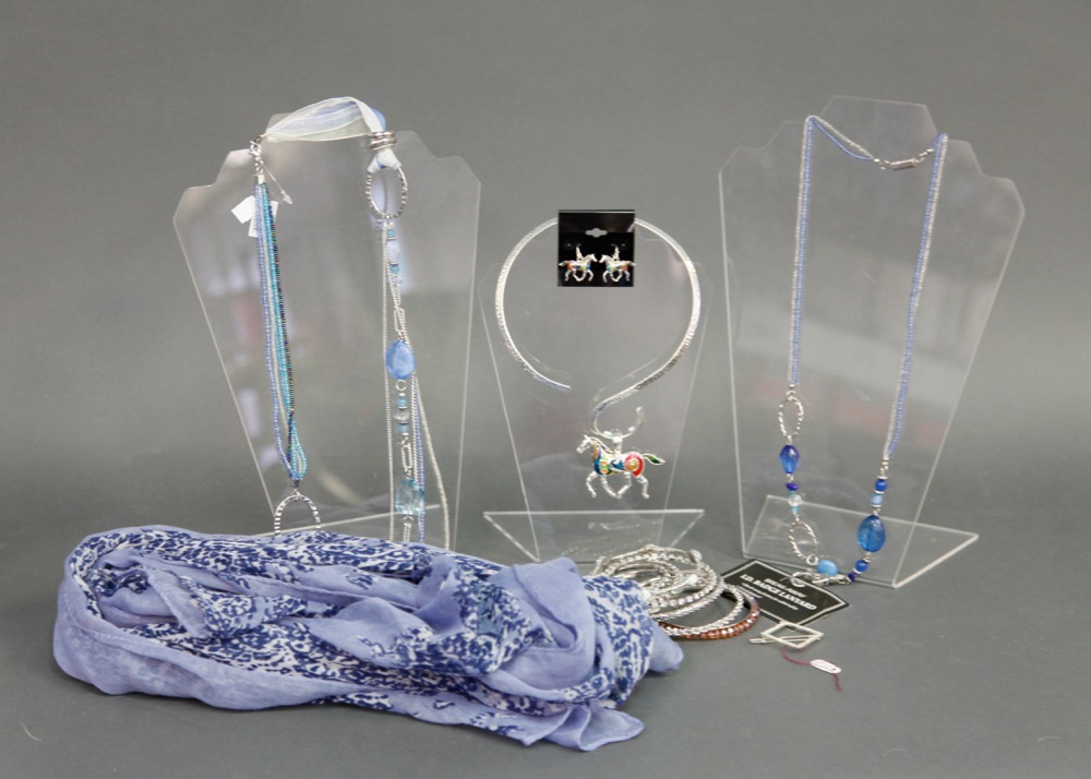 Horse Themed and Blue Jewelry