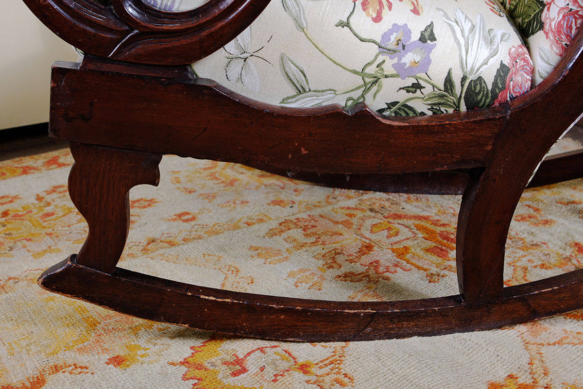 Antique Mahogany Rocking Chair