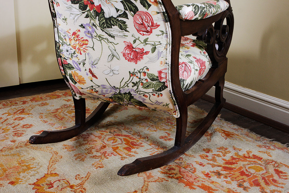 Antique Mahogany Rocking Chair