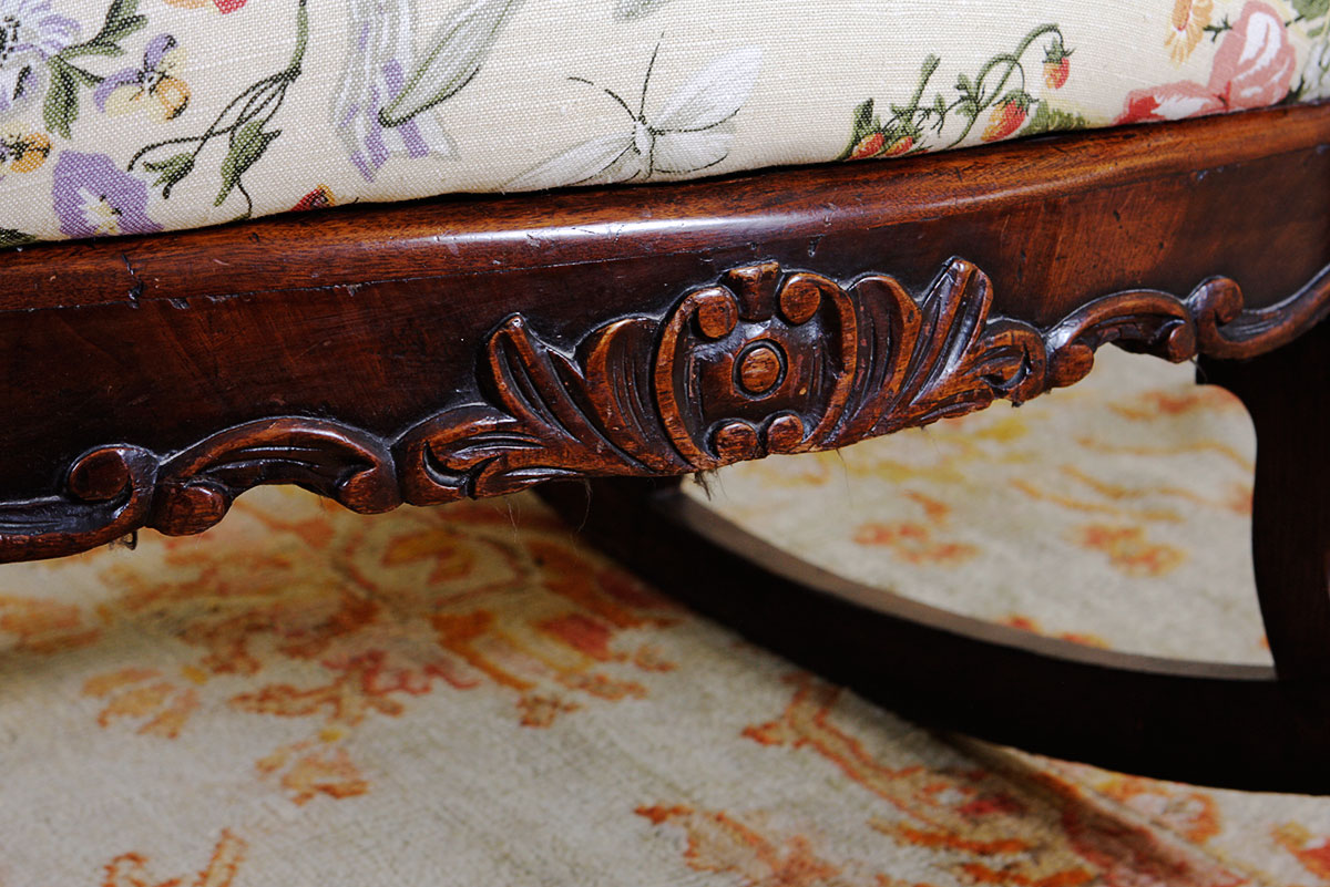 Antique Mahogany Rocking Chair