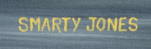 "Smarty Jones" Original Oil Painting by Ron Lightner